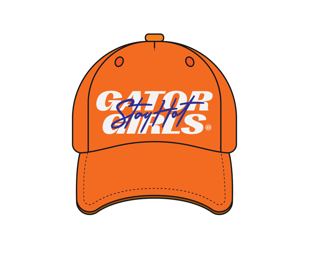 Gator Girls Stay Hot Trucker Hat [NEON ORANGE]