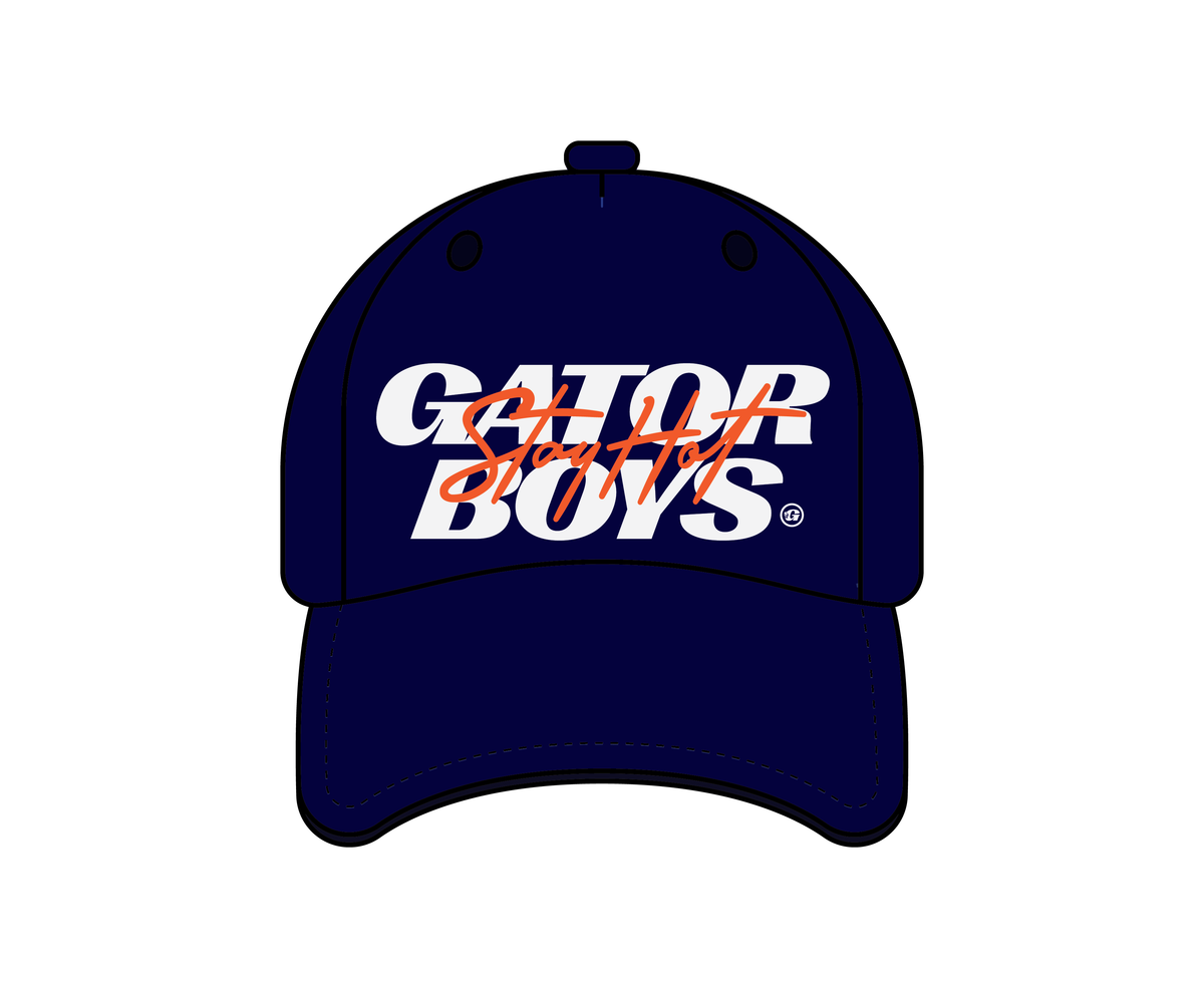 Gator Boys Stay Hot Trucker Hat [NAVY BLUE]